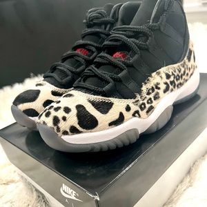2021 Women Air Jordan 11 Retro 'Animal Instinct